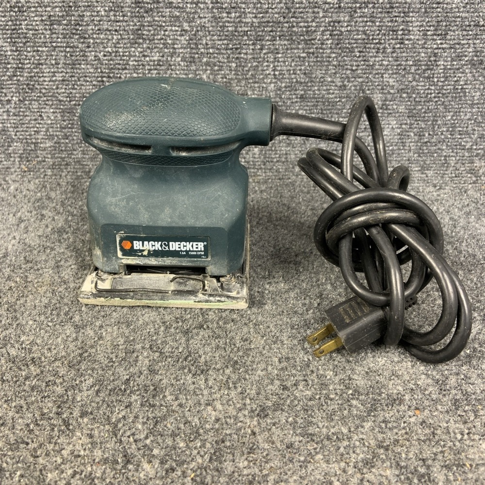 Black & Decker TS700 15,000-OPM 1/4 Sheet Finishing Sander WORKS